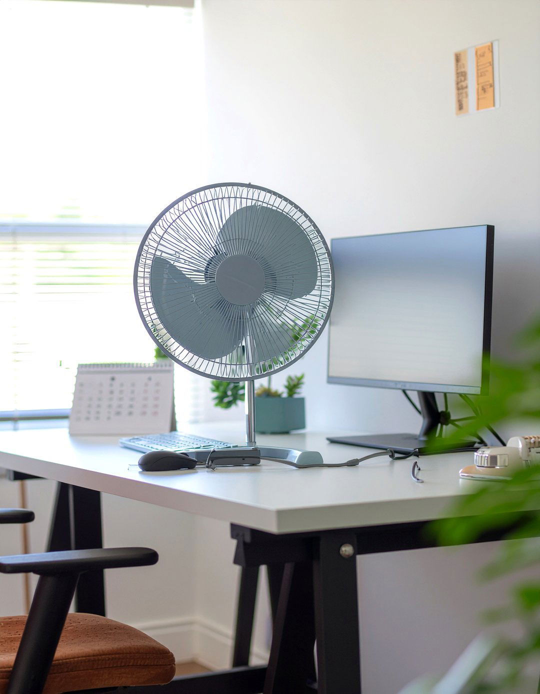 Adjustable tilt desk fan - 30 bedroom desk fans