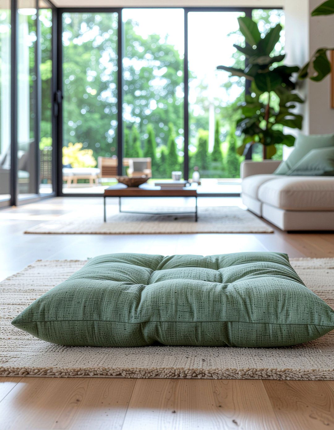 Adult Floor Pillow - 30 living room floor cushion ideas