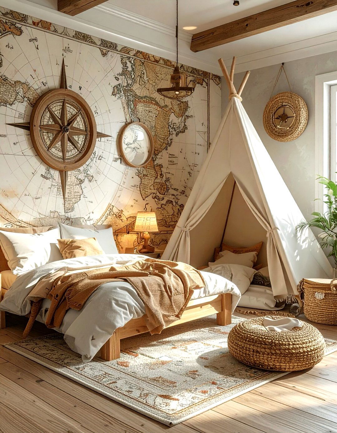 Adventure style bedroom - 30 children's room decor ideas