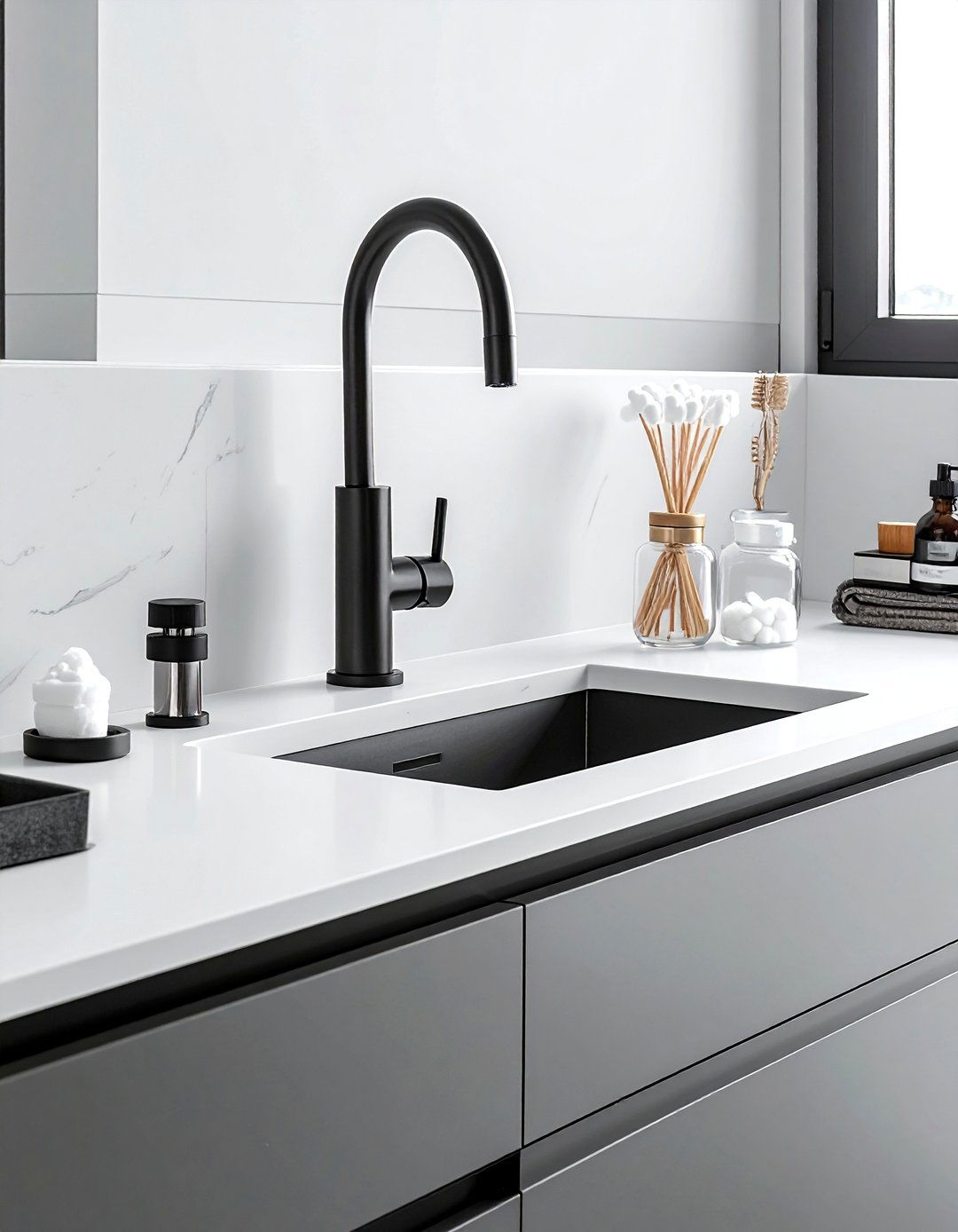 Aerated Faucet - 30 water-saving bathroom ideas