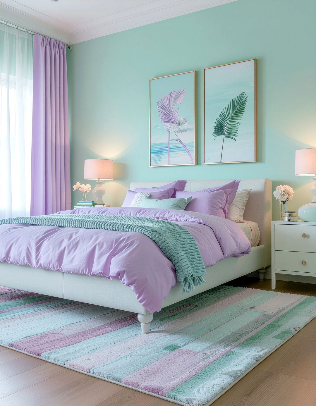Aesthetic Pastel Bedroom - 30 K-pop bedroom ideas