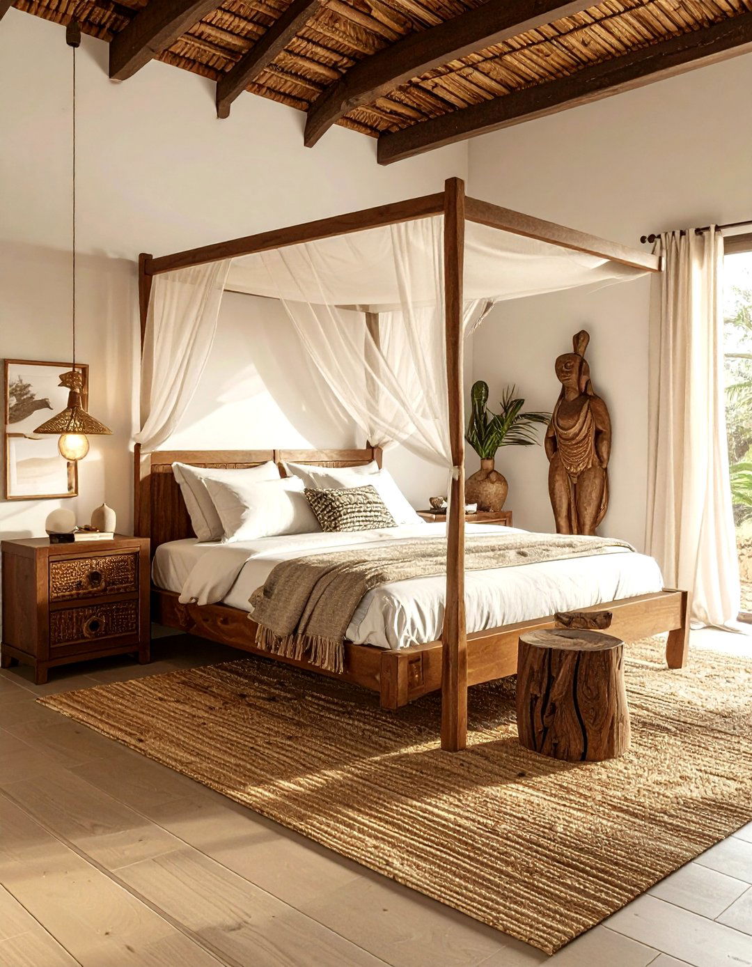 African safari bedroom - 30 global decor ideas