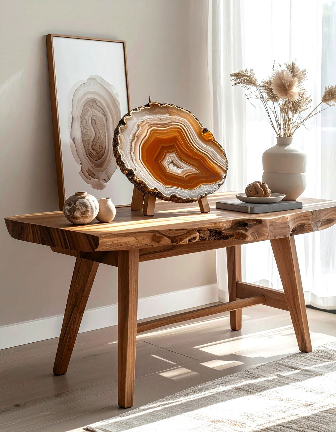 Agate decorative plate - 30 agate decor ideas