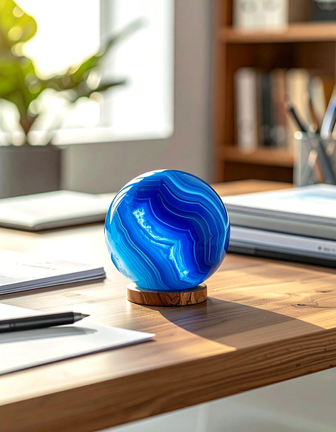 Agate paperweight - 30 agate decor ideas