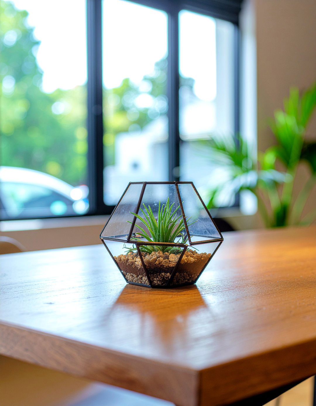 Air Plant Terrarium - 30 minimalist centerpiece dining ideas