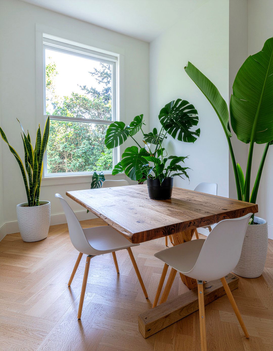 Air Purifying Plants - 30 healthy dining room ideas