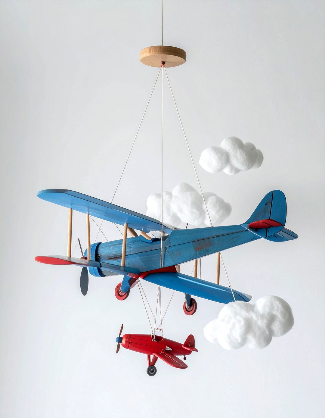 Airplane Nursery Mobile - 30 nursery mobile ideas