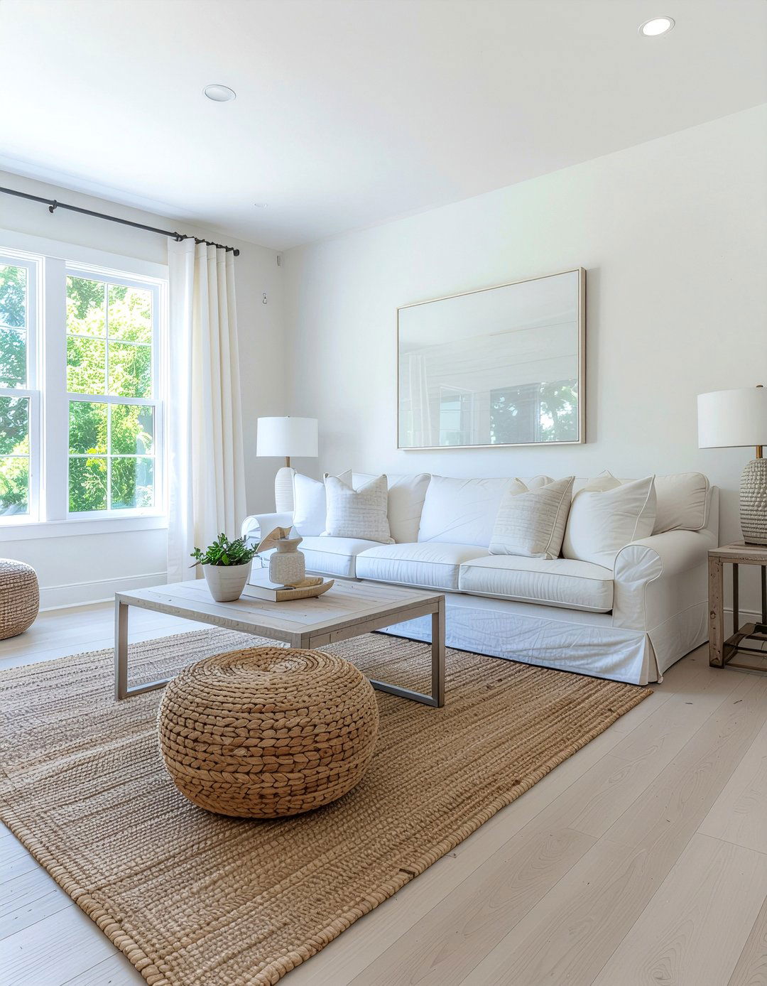 Airy Southern Living Room - 30 Southern living room ideas