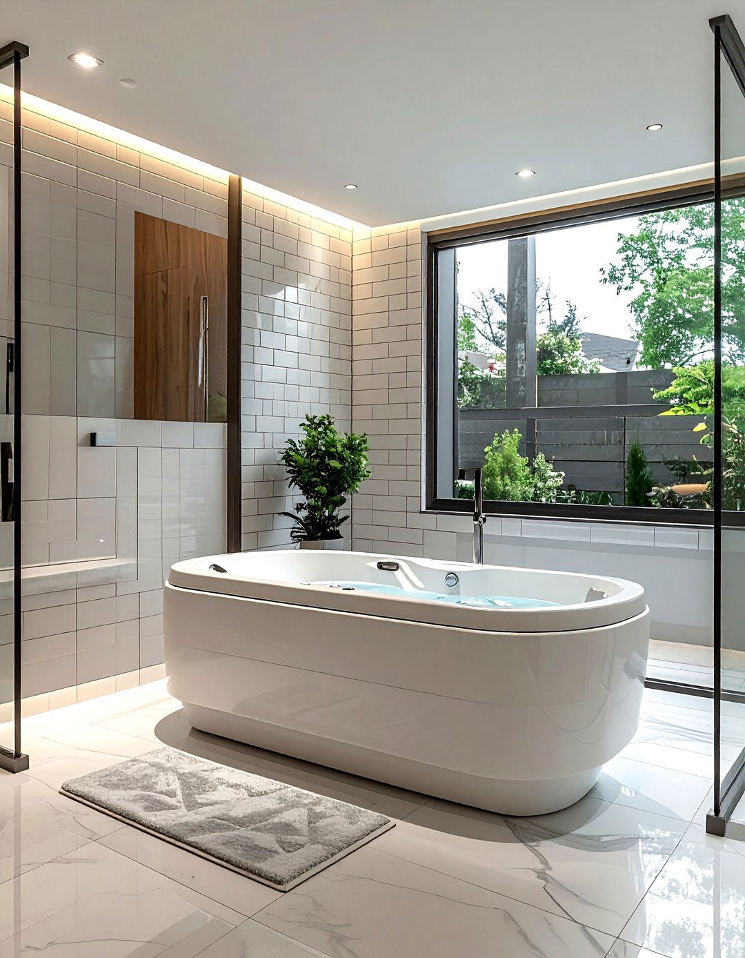 Alcove Whirlpool Bathtub - 30 jetted tub ideas