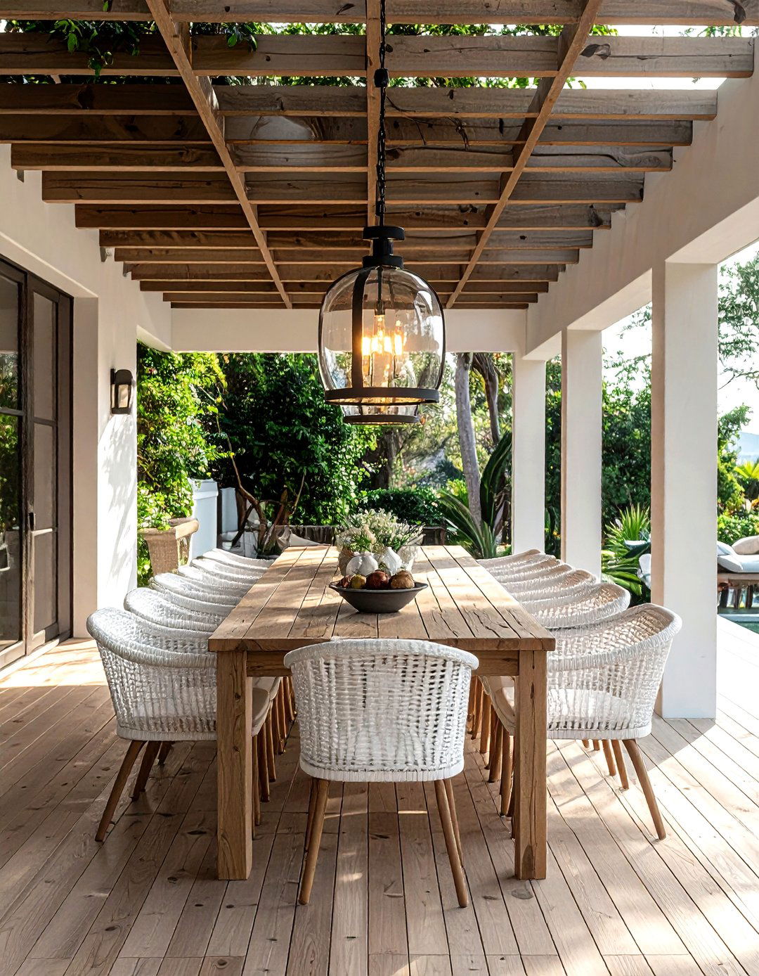 Alfresco dining space - 30 Serena and Lily decor ideas