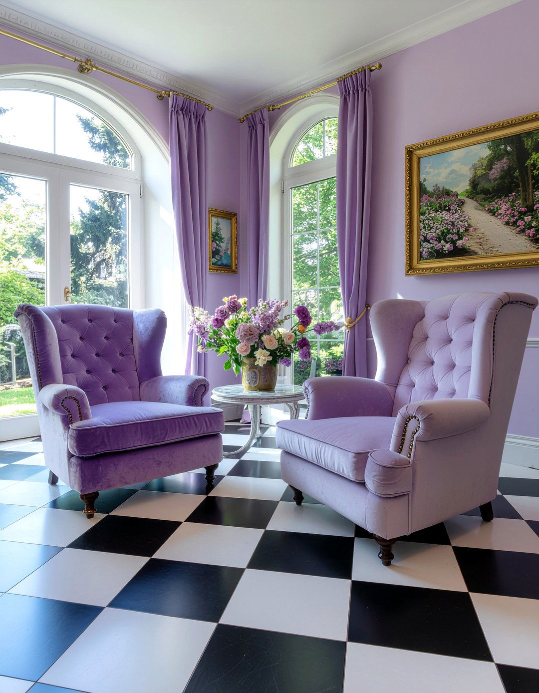 Alice in Wonderland living room - 30 movie themed living room ideas