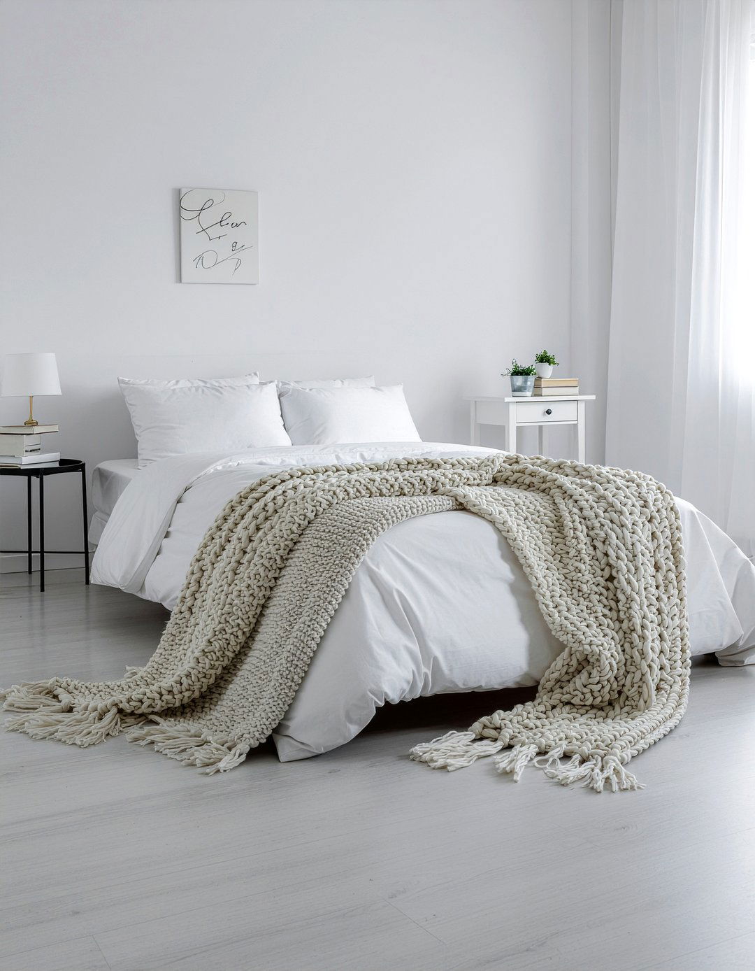 All White Bedroom - 30 bedroom white bedding ideas