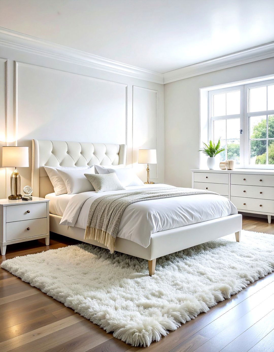 All White Bedroom Decor - 30 modern white bedroom ideas