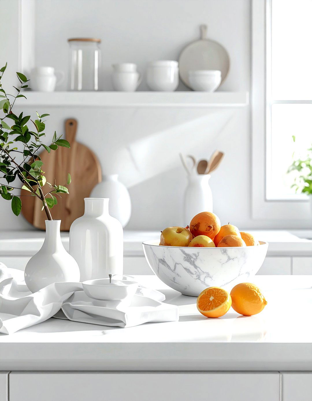 All White Kitchen Decor - 30 white and white kitchen ideas