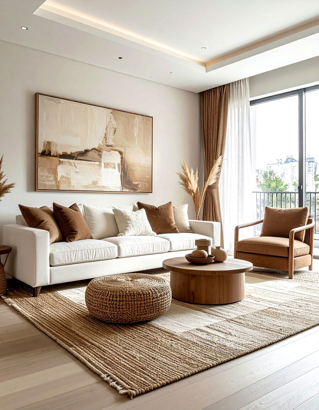 All beige room - 30 decorating mistakes