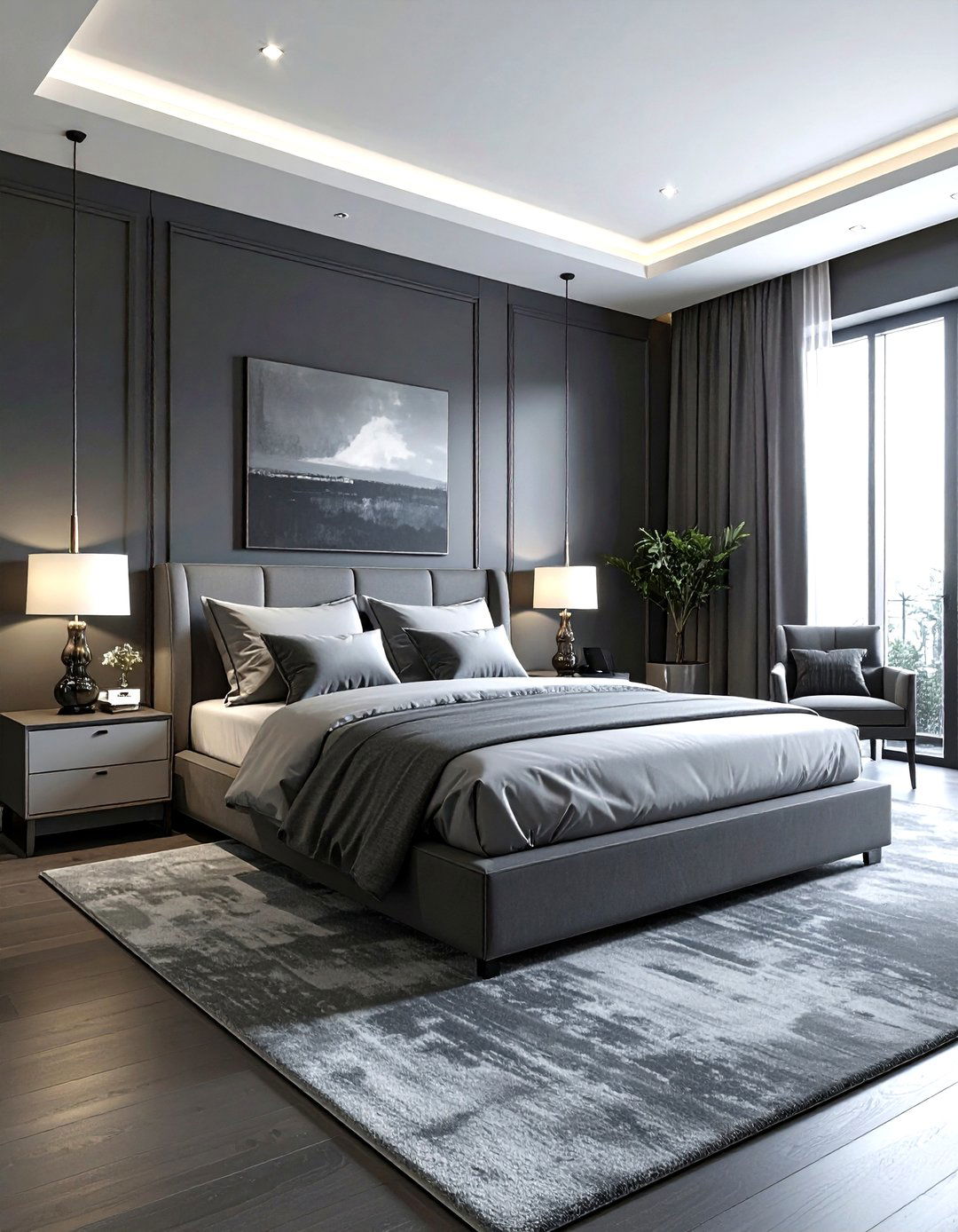 30 Minimalist Grey Bedroom Ideas for a Serene Sanctuary