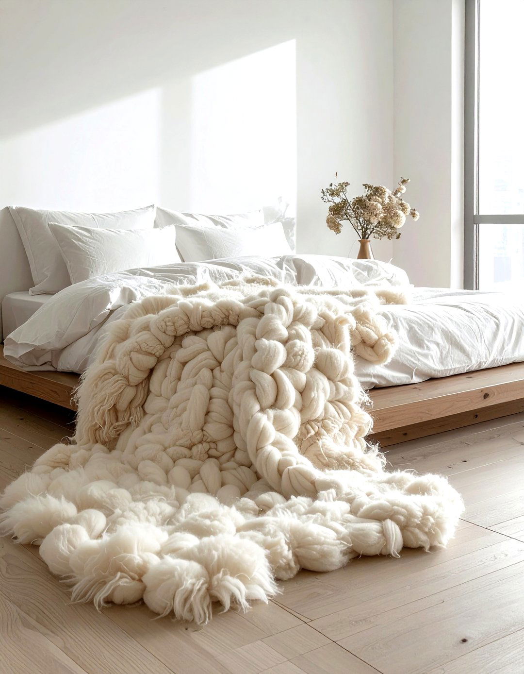 Alpaca Wool Throw - 30 cozy throw ideas