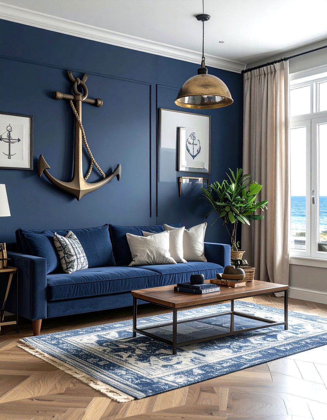 Anchor Wall Decor - 30 ocean decor ideas