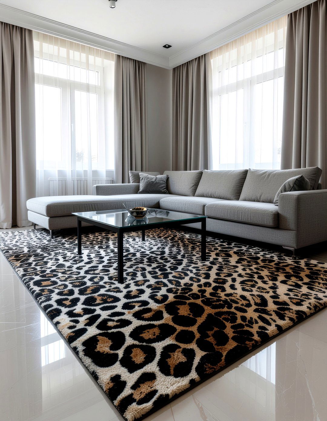 Animal Print Rug - 30 Elle Decor ideas