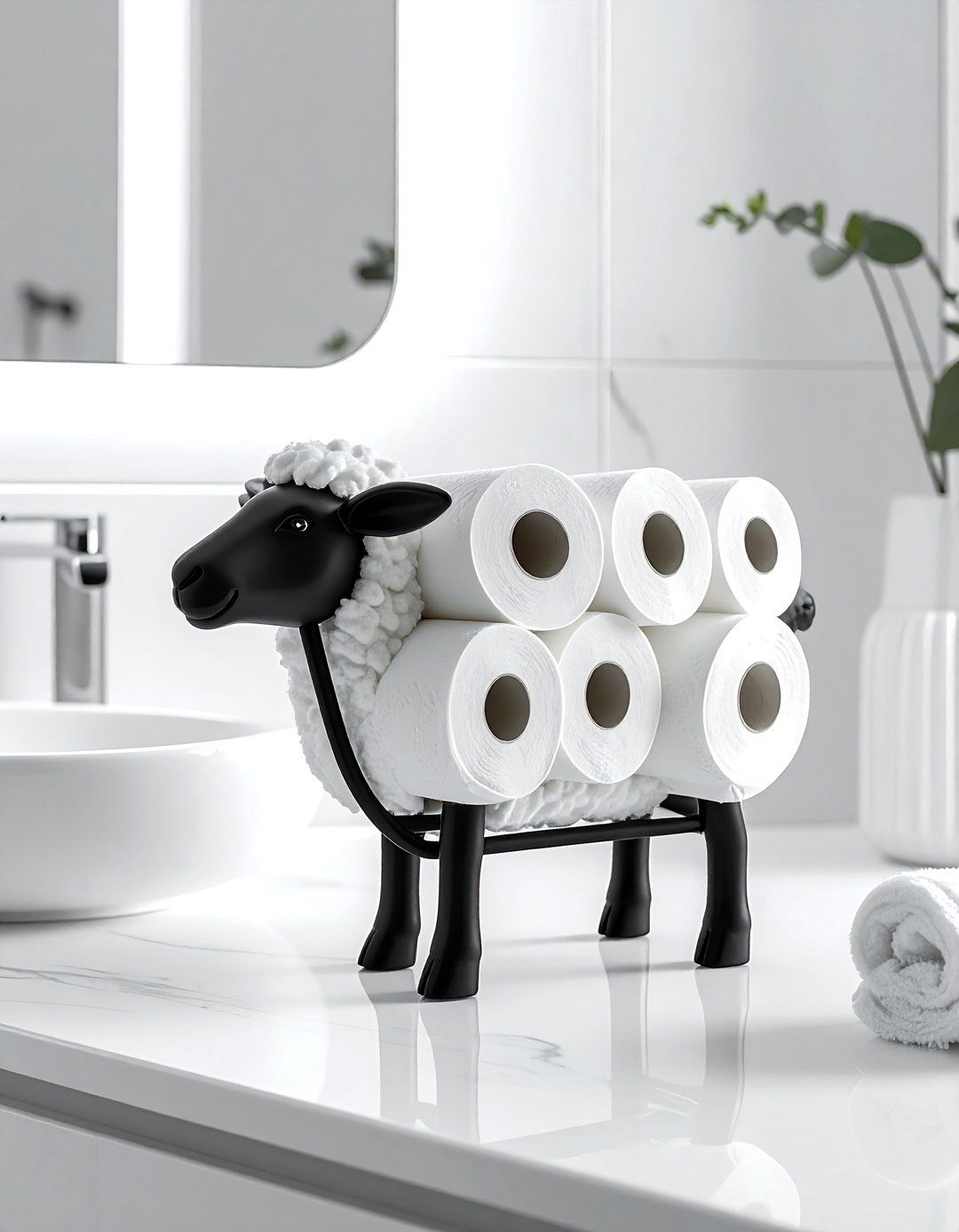 Animal Toilet Paper Holder - 30 toilet paper holder ideas