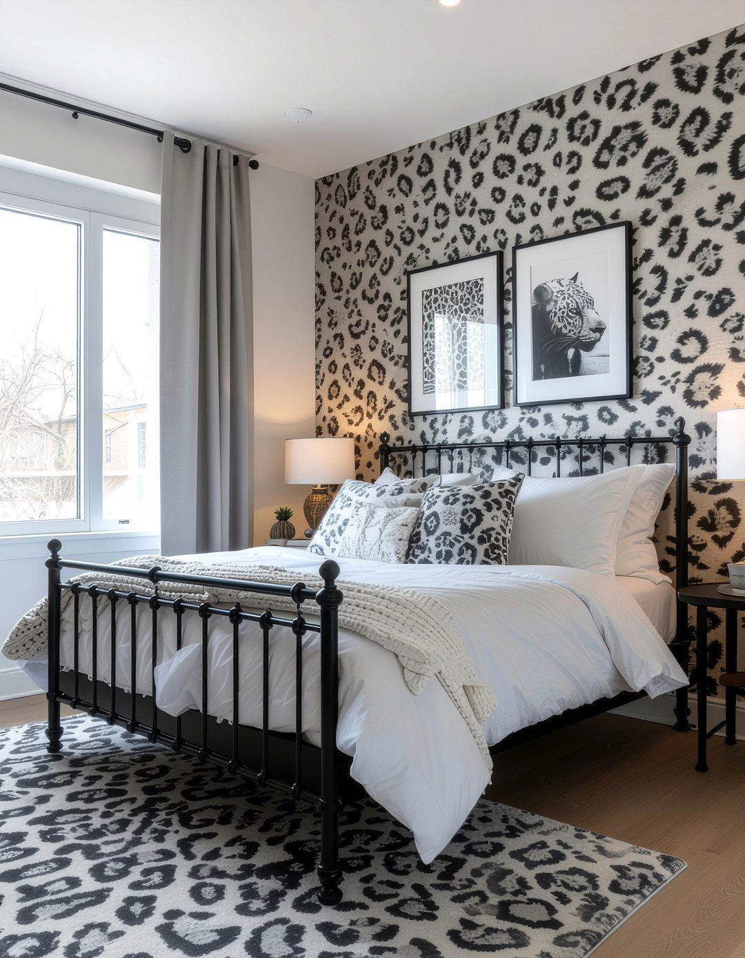 Animal print wallpaper - 30 bedroom bold wallpapers