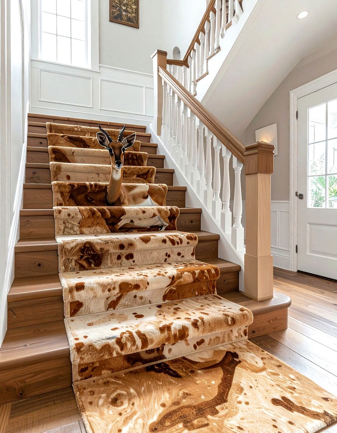 Antelope Stair Runner - 30 stair runner ideas