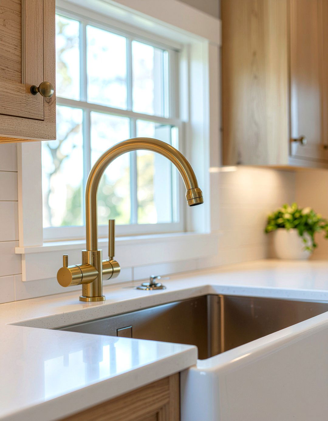 Antique Brass Bridge Faucet - 30 bridge kitchen faucet ideas