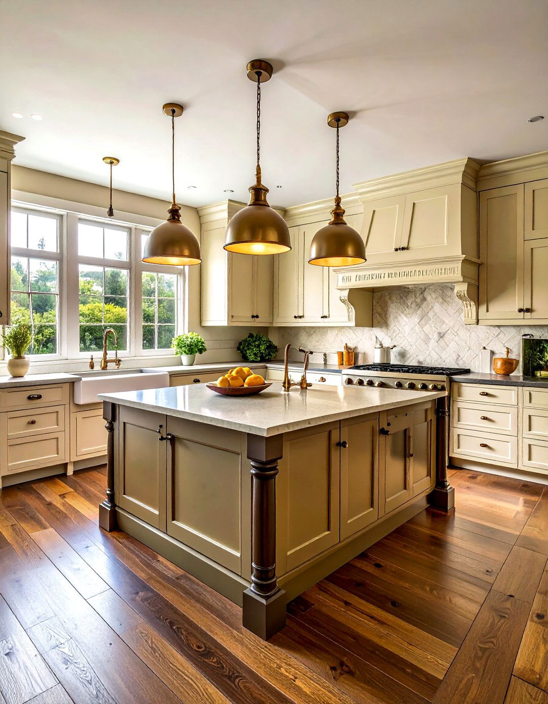 Antique Brass Kitchen - 30 metal kitchen ideas