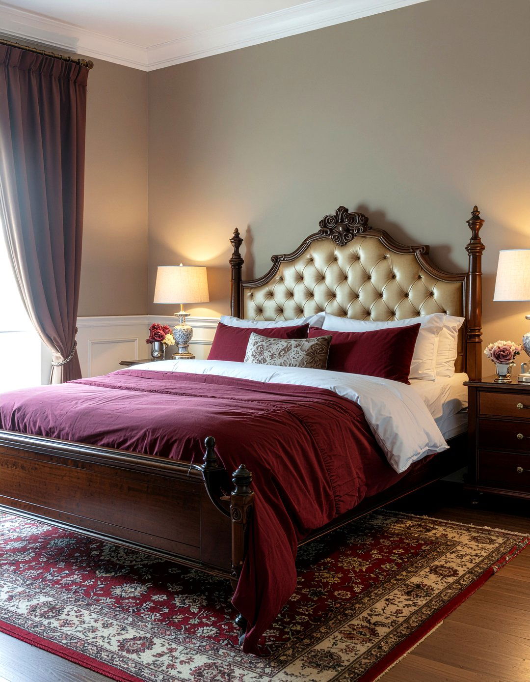 Antique Bronze Headboard - 30 bedroom metal headboards