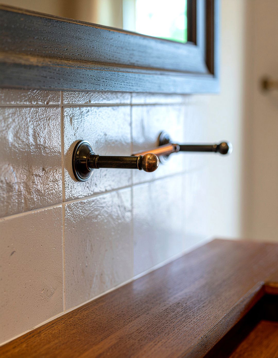 Antique Bronze Hook - 30 bathroom towel hook ideas