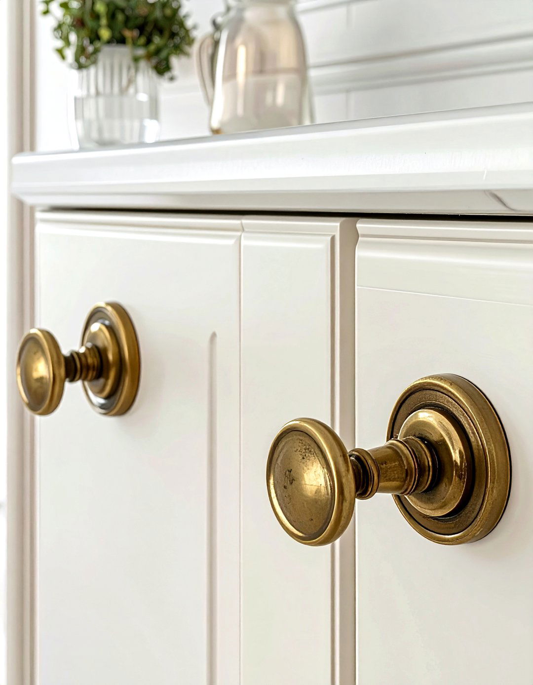 Antique Cabinet Hardware - 30 kitchen charm ideas