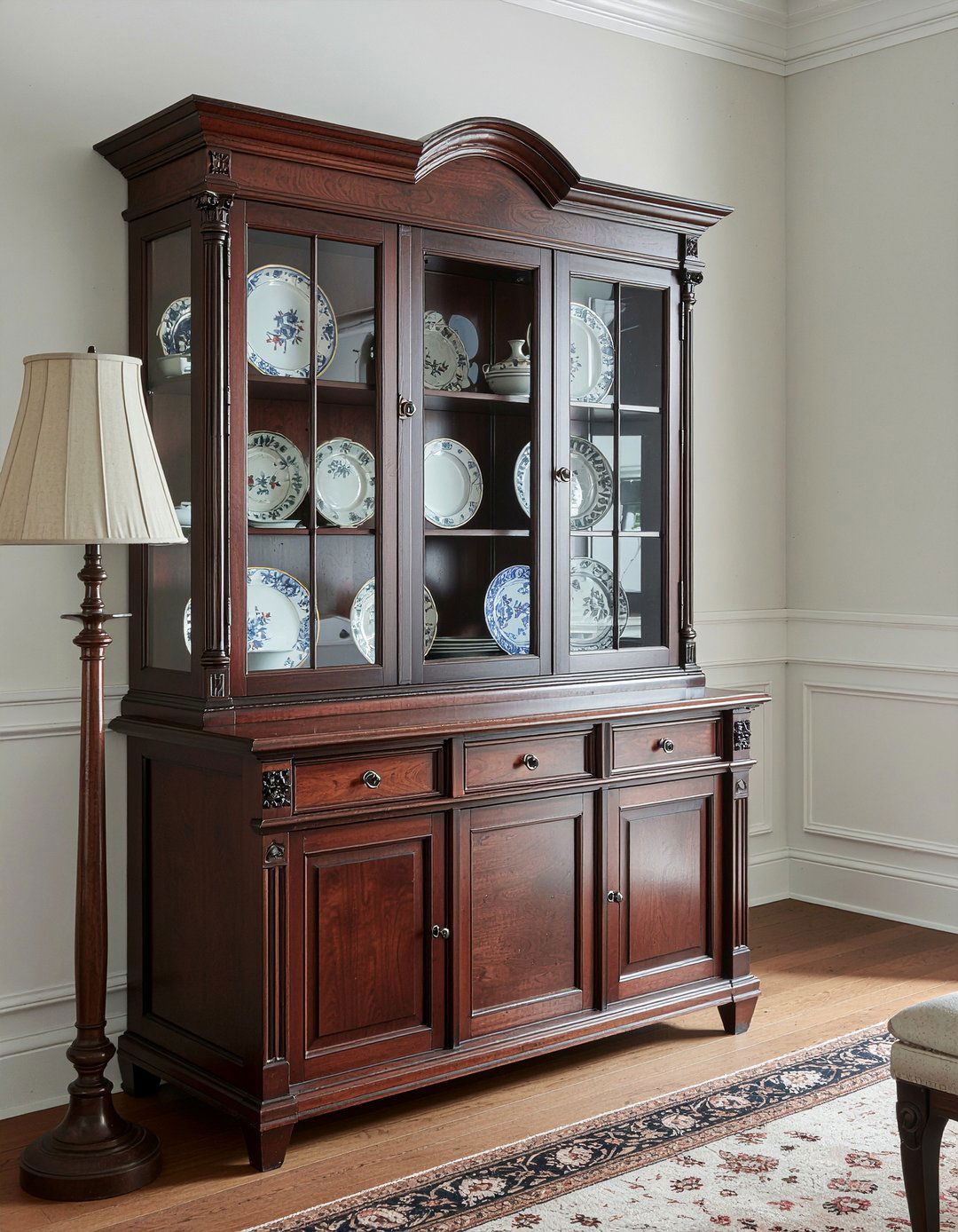 Antique China Cabinet - 30 dining room investment piece ideas