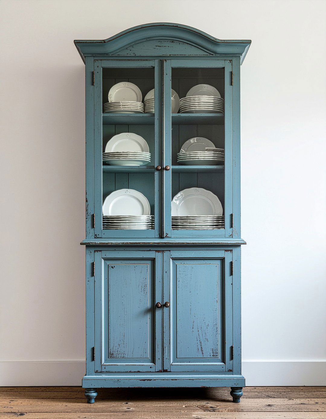 Antique China Cabinet - 30 farmland dining room ideas