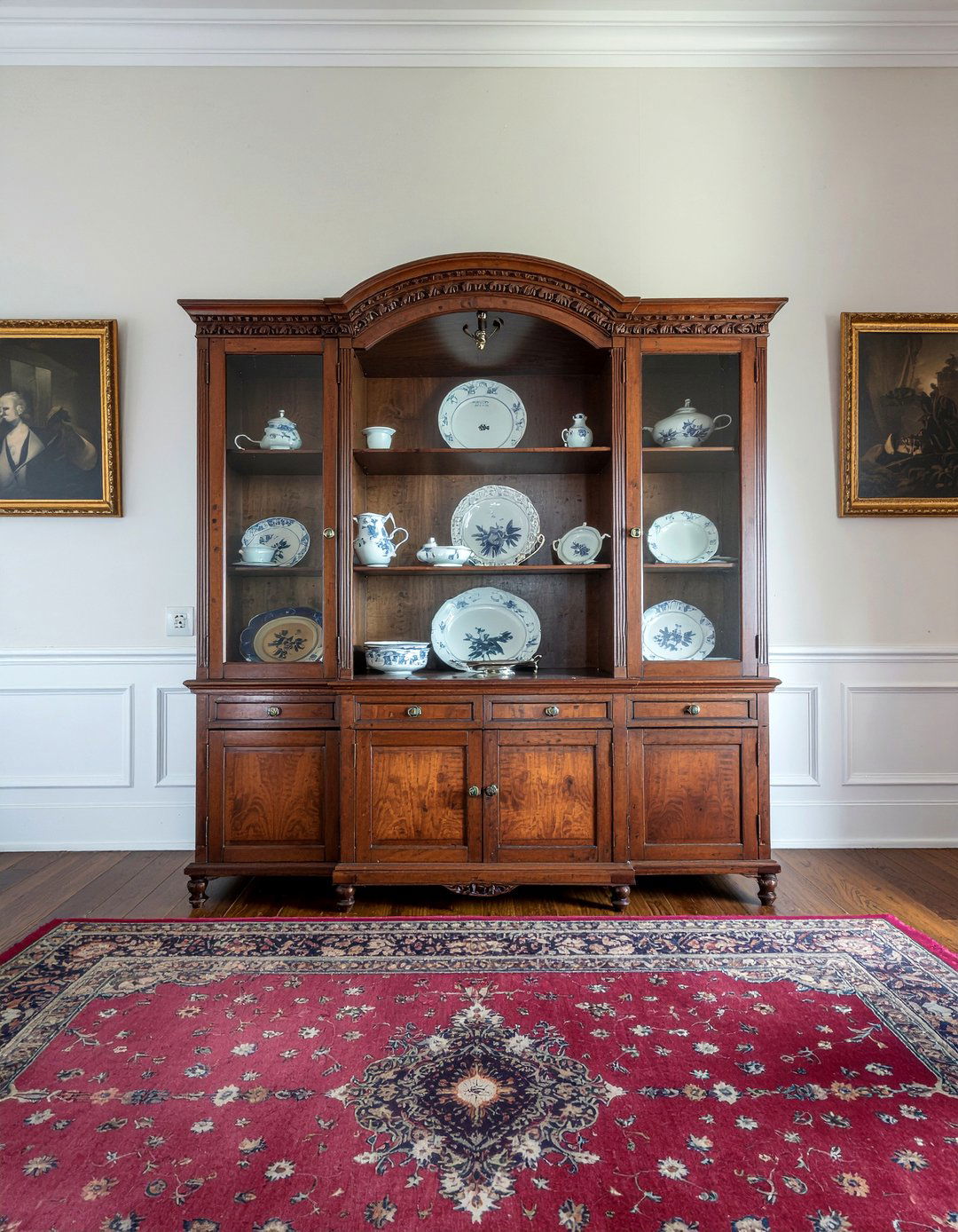 Antique China Cabinet - 30 living room display cabinet ideas