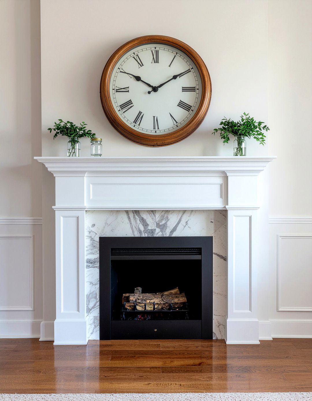 Antique Clock Decor - 30 everyday mantel ideas