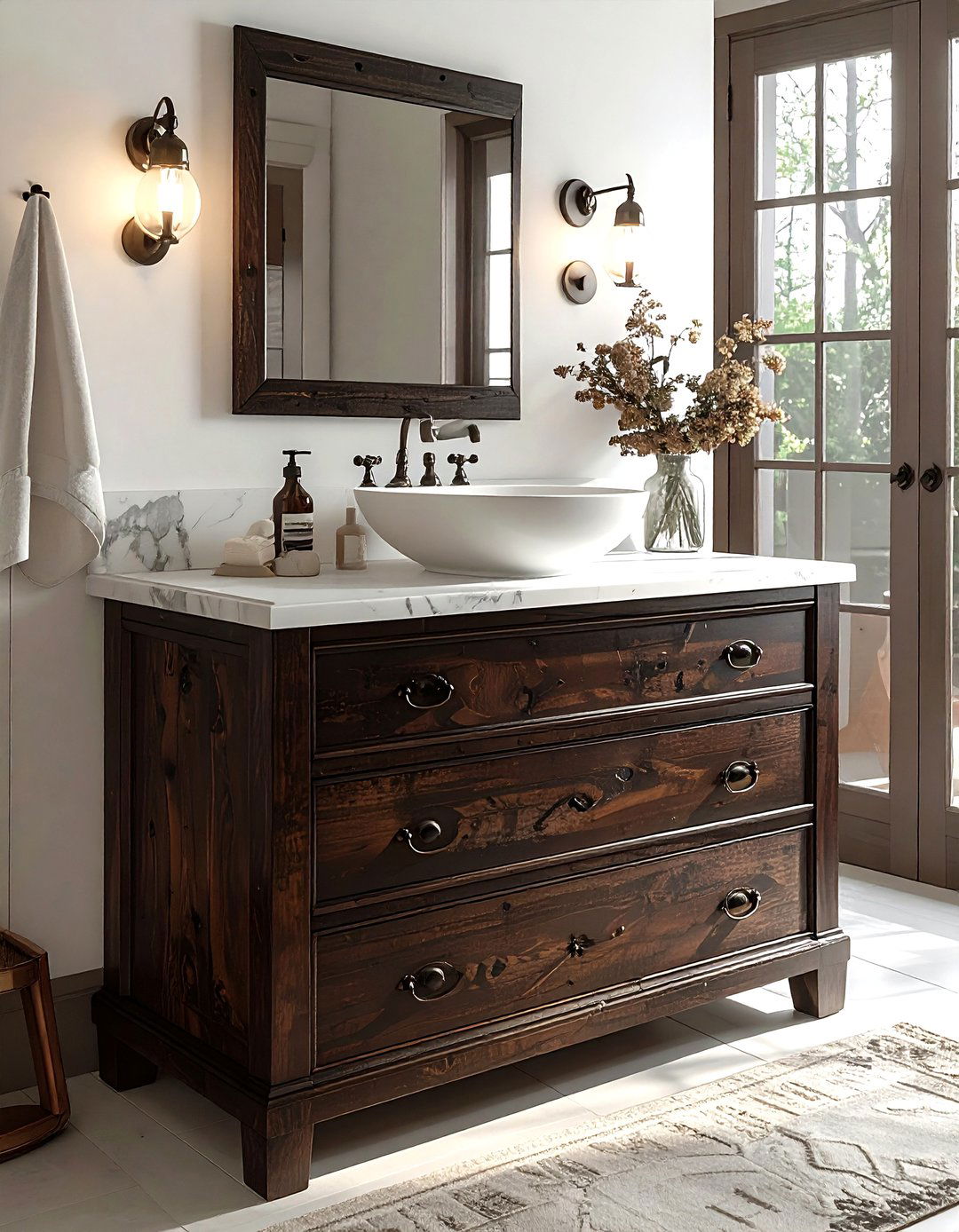 30 Rustic Bathroom Ideas to Create a Stunning and Relaxing Spa