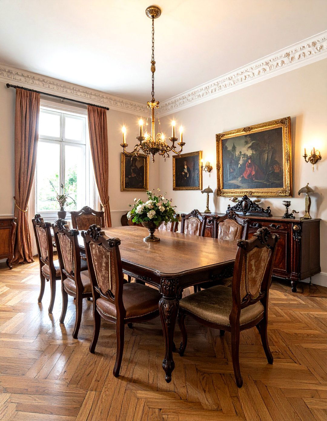 Antique French Dining Room - 30 French dining room ideas