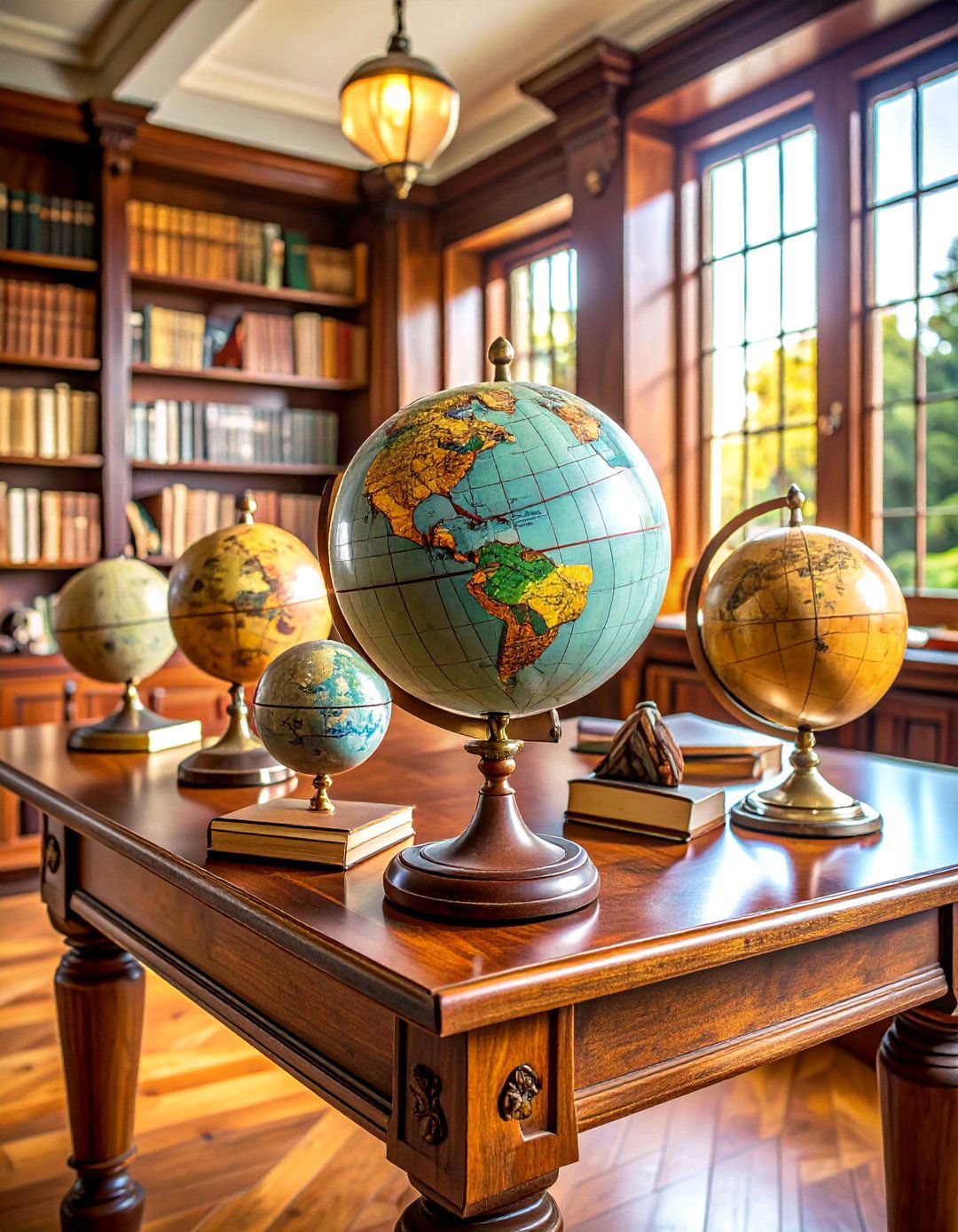 Antique Globe Decor - 30 vintage collection display ideas