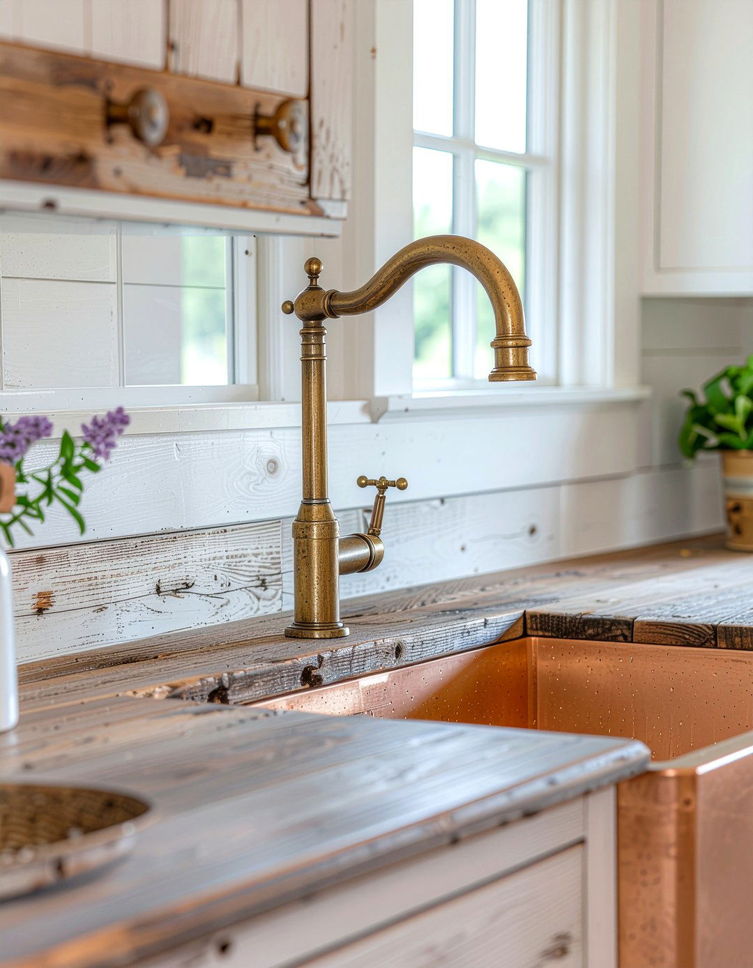 Antique Gold Kitchen Faucet - 30 gold kitchen faucet ideas