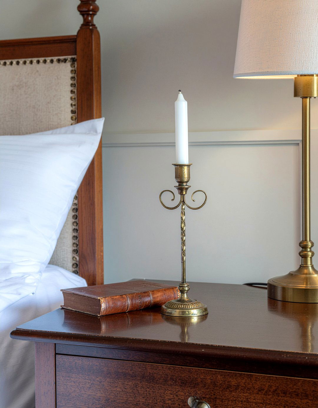 Antique Iron Spike - 30 bedroom candle holders