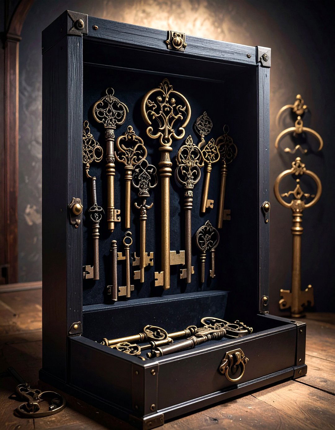 Antique Key Collection - 30 vintage collection display ideas