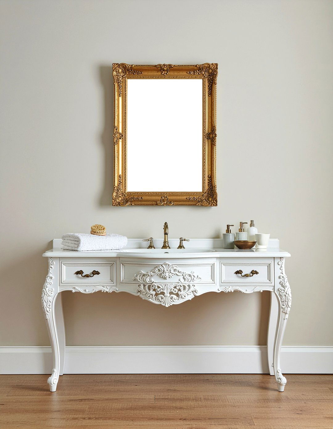 Antique Mirror - 30 bathroom mirror decor ideas