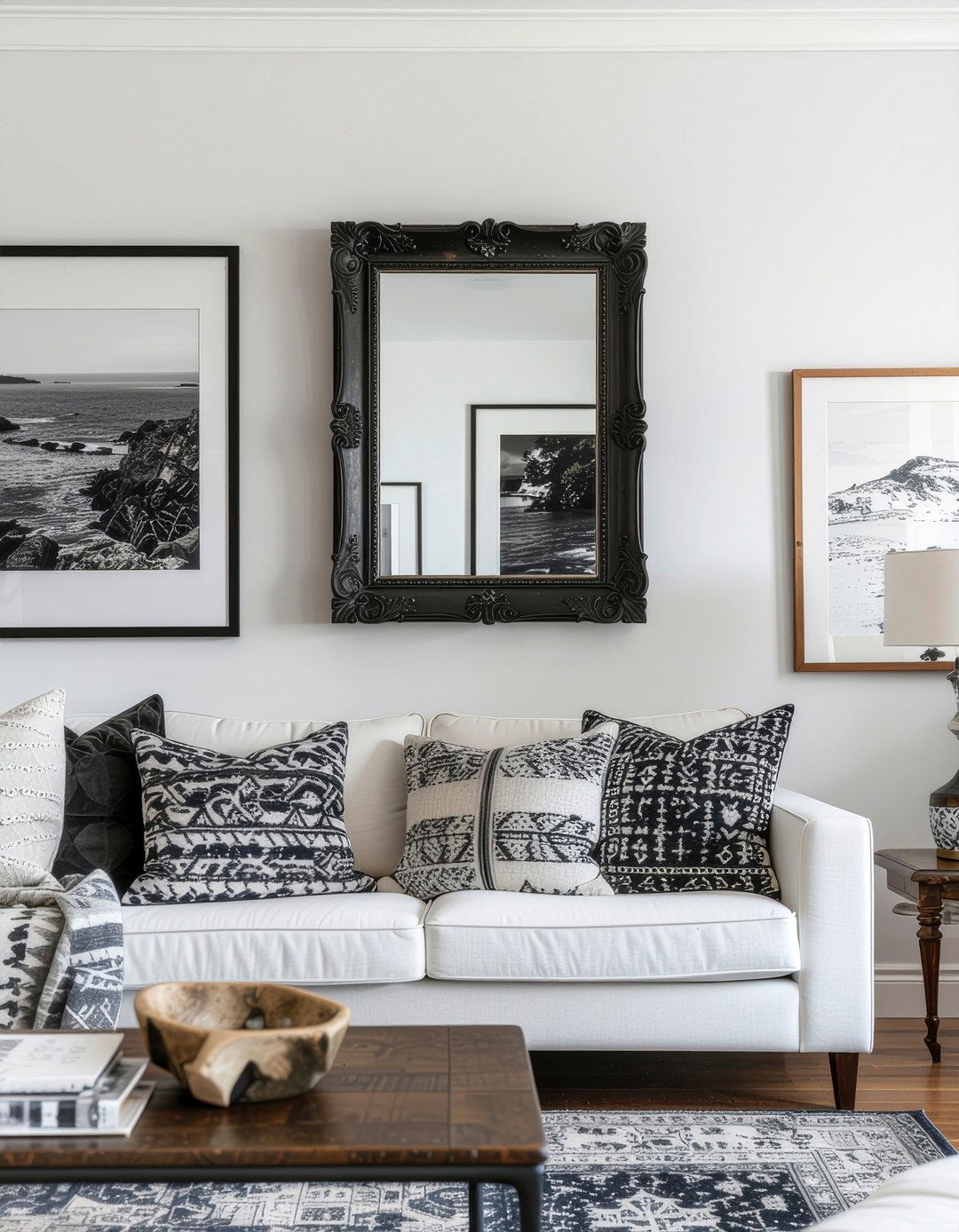 Antique Picture Frame - 30 secondhand living room ideas