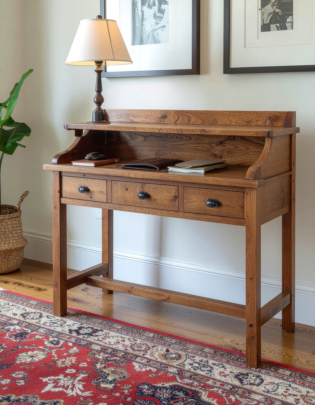 Antique Pine Secretary Desk - 30 living room pine furniture ideas