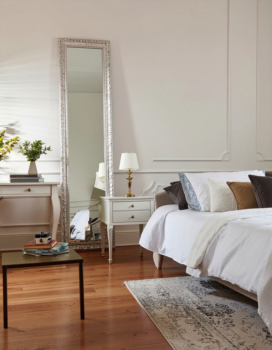 Antique Silver Mirror - 30 bedroom mirrors