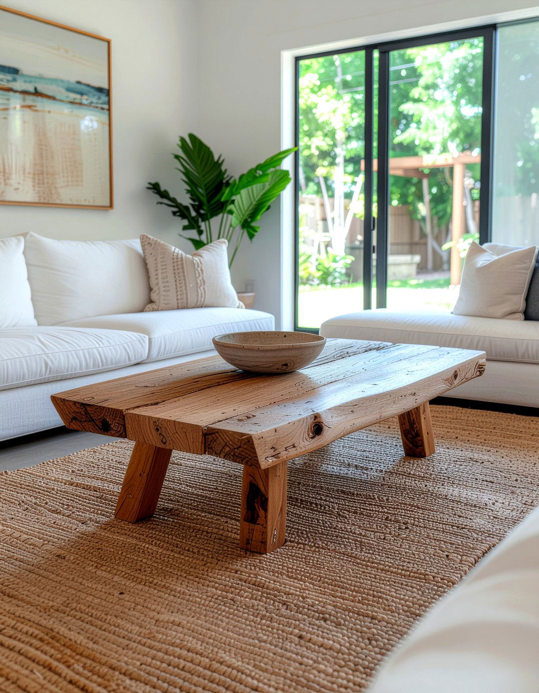 Antique Wood Coffee Table - 30 Tuscan living room ideas