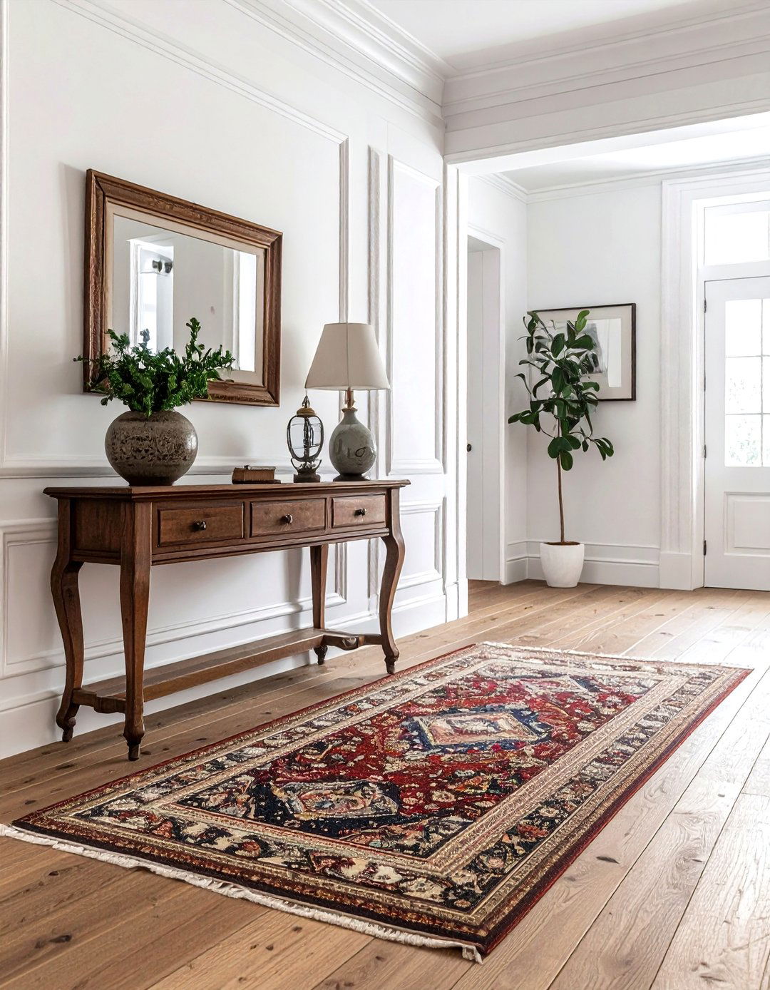 Antique Wood Flooring Entryway - 30 old house decor ideas