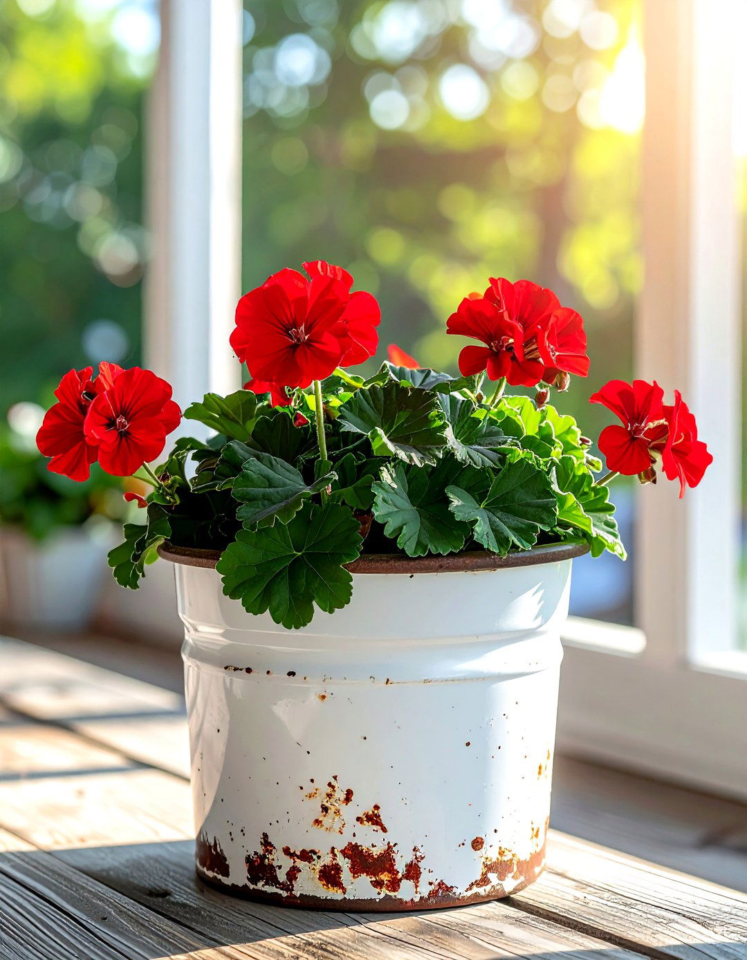 Antique enamelware pots - 30 vintage planter ideas