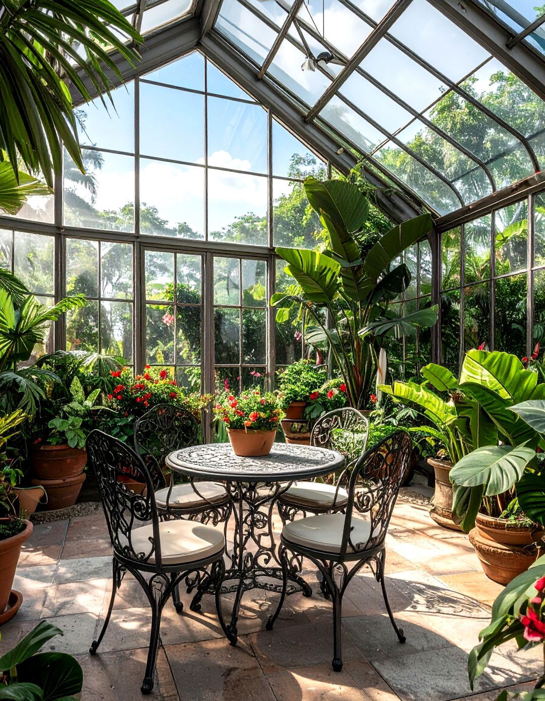Antique greenhouse conservatory - 30 vintage home decor ideas