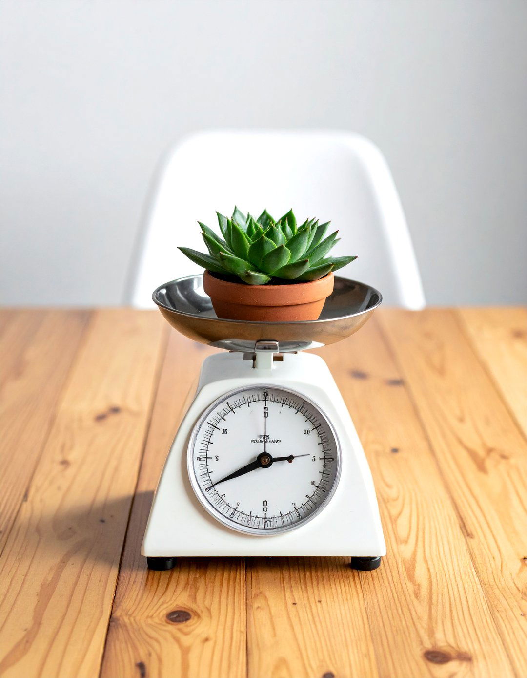 Antique kitchen scales - 30 vintage planter ideas